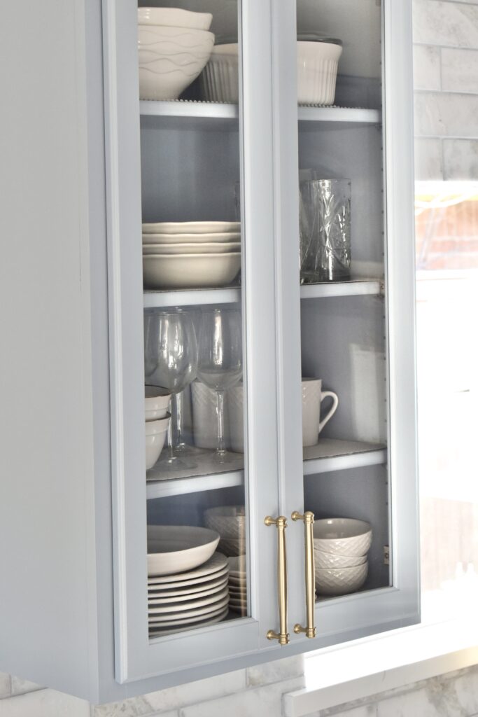 Kitchen Remodel Brass/ Gold Hardware Details